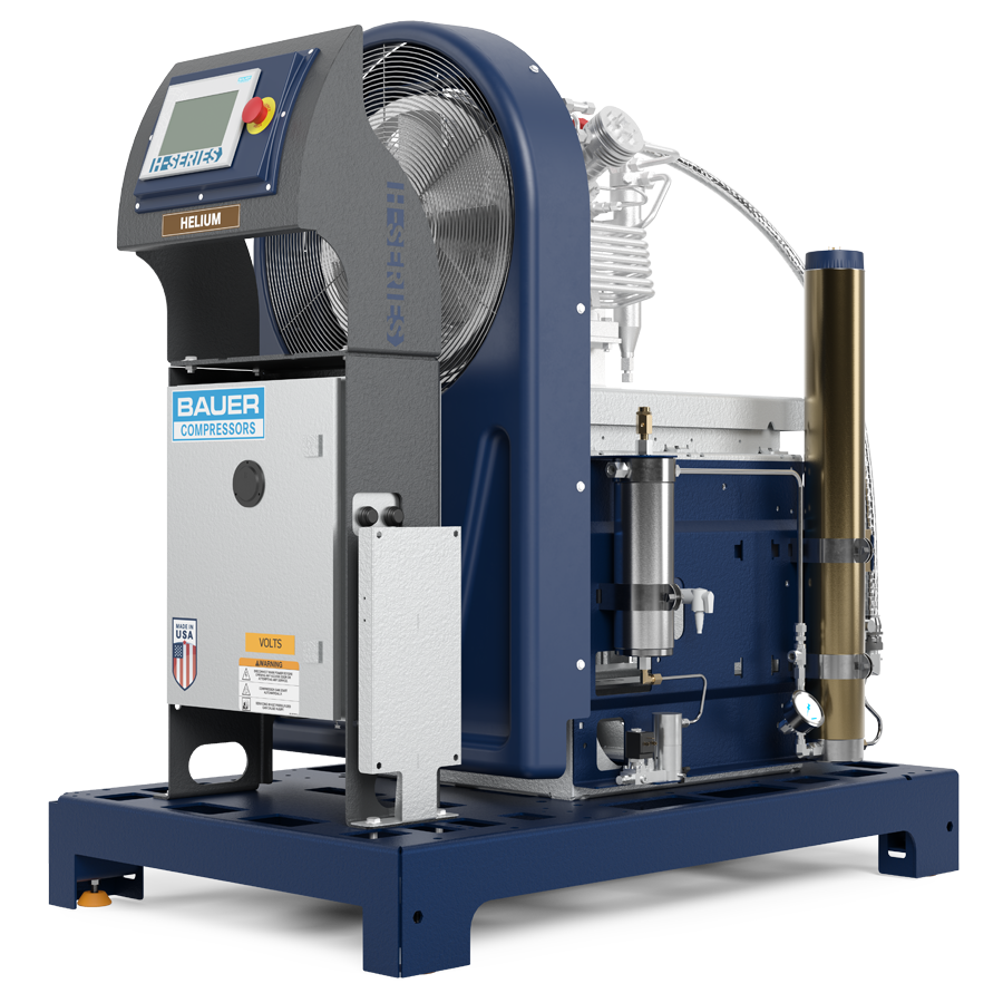 HeSeries Helium Compressor Systems Bauer Compressors